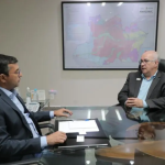 Governador Wilson Lima recebe presidente da Potássio do Brasil, Adriano Espeschit